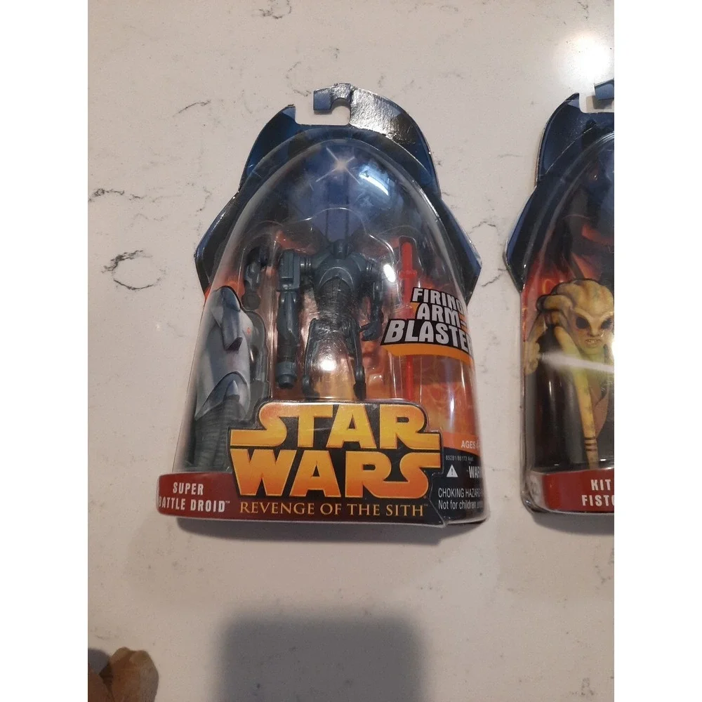 Hasbro Star Wars Revenge of the Sith Kit Fristo #22 & Super Battle Droid #4